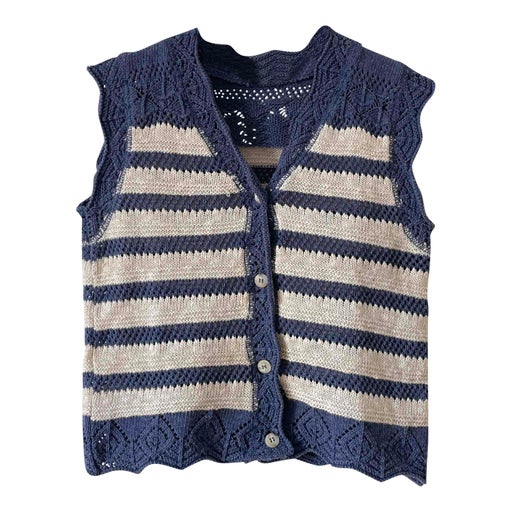 Gilet sans manches en coton