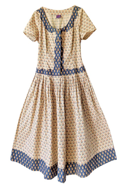 Provencal cotton dress