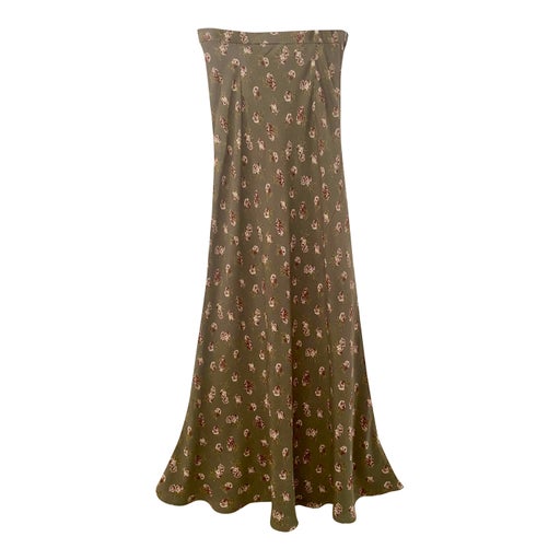 Jupe maxi à fleurs