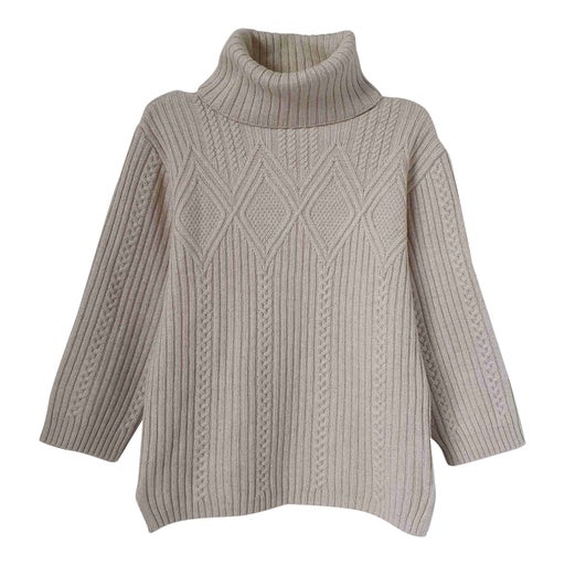 Cable sweater