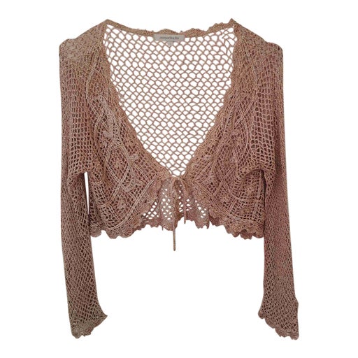 Crop top en crochet