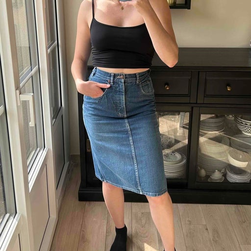 denim skirt