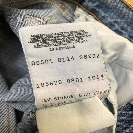 Jean Levi’s 501 W26L32