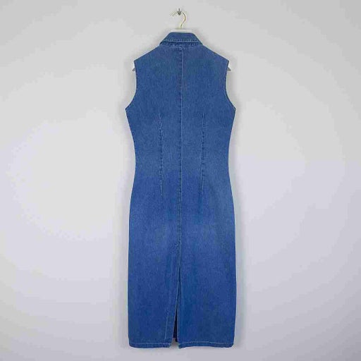 Robe longue en jean