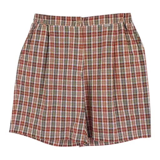 Short à carreaux