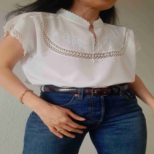 Blouse en coton
