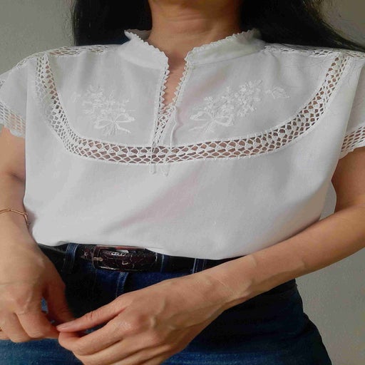 Blouse en coton