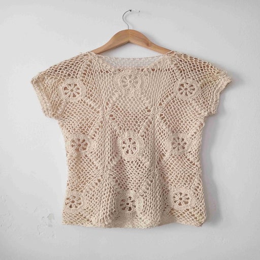 Top en crochet