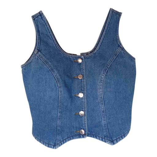 Crop top en jean