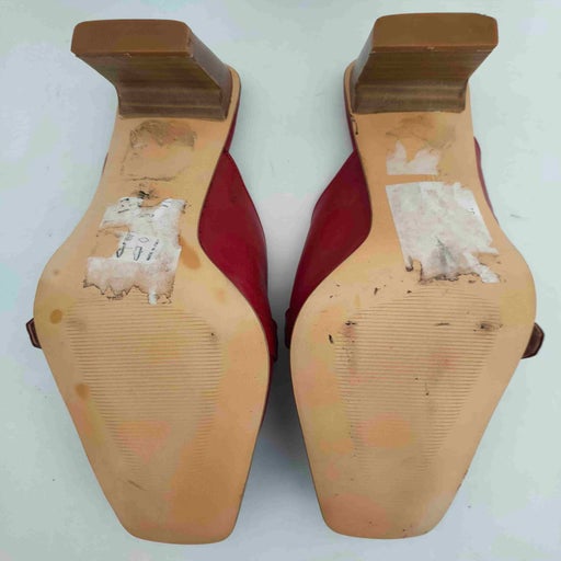 Mules en cuir