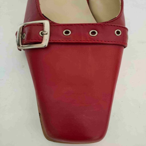 Mules en cuir
