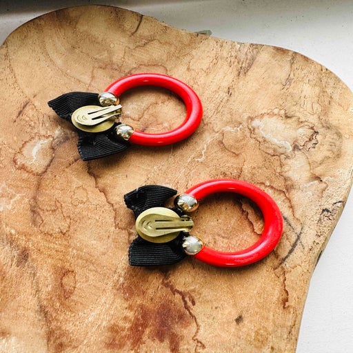 Boucles d'oreilles 70's