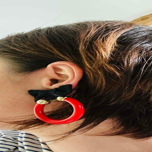 Boucles d'oreilles 70's