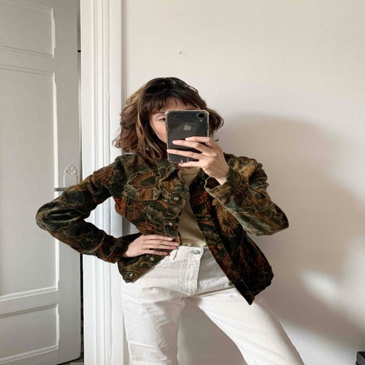Veste en velours