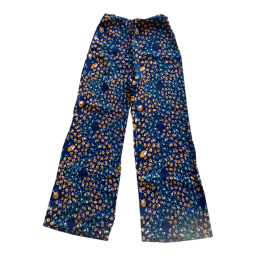 Pantalon flare à motifs