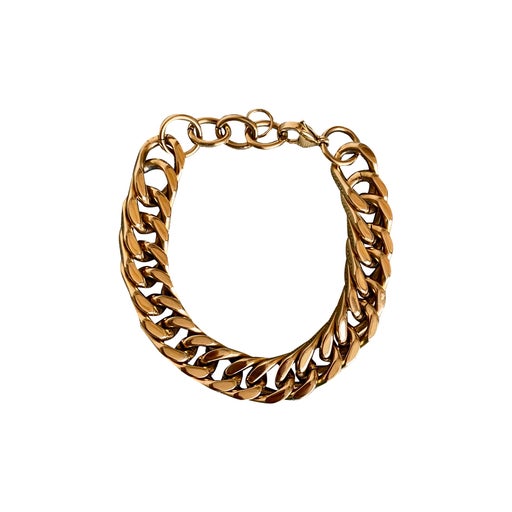Gold metal bracelet
