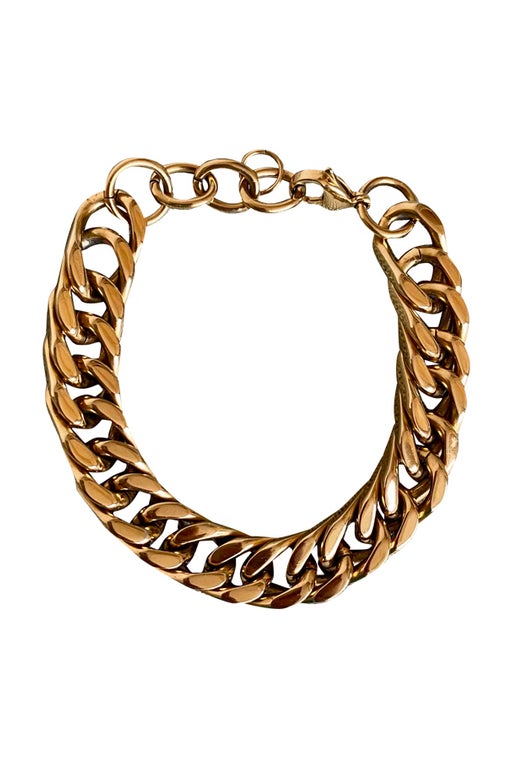 Gold metal bracelet