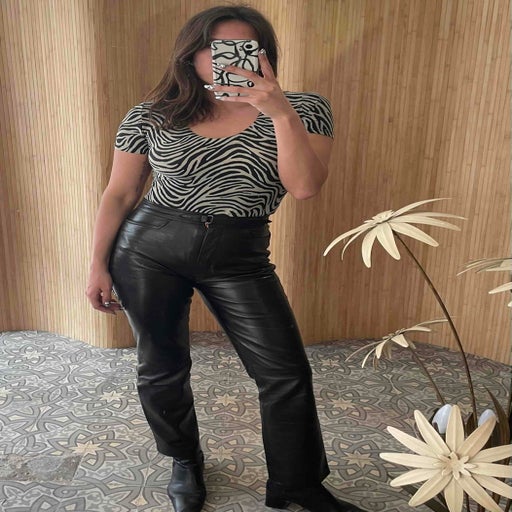 Christian Dior zebra bodysuit