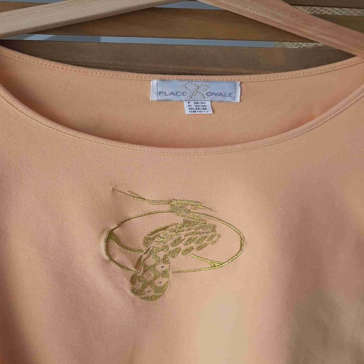 Embroidered bodysuit
