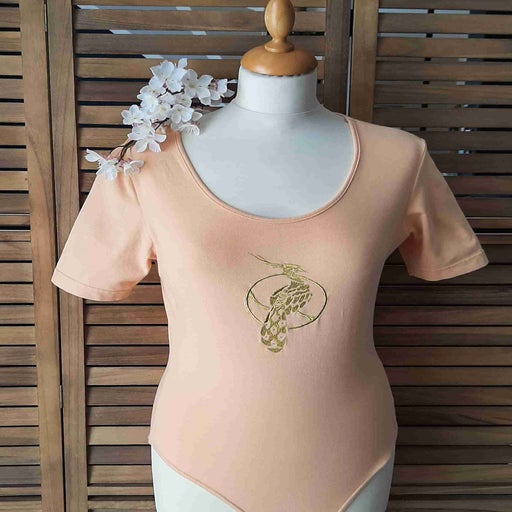 Embroidered bodysuit