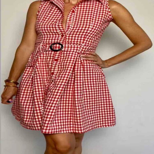 Robe à carreaux