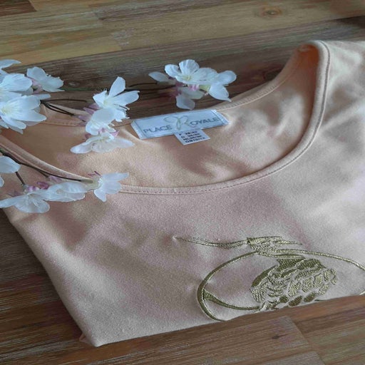 Embroidered bodysuit