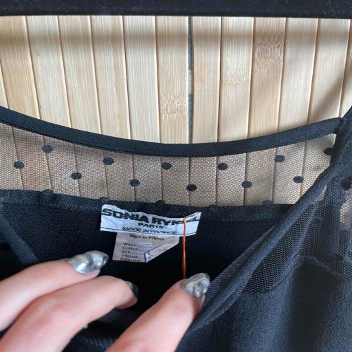 Sonia Rykiel black tank top