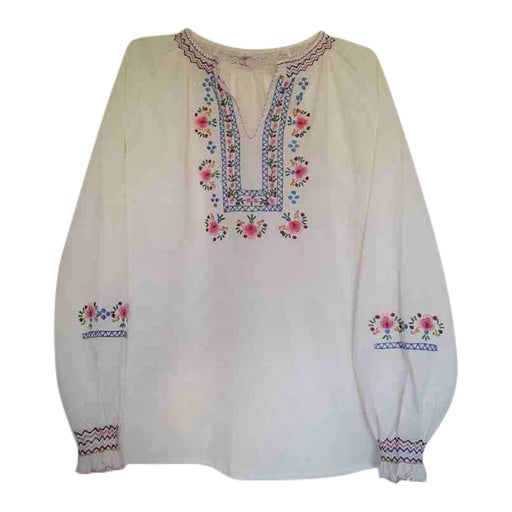 Hungarian cotton blouse