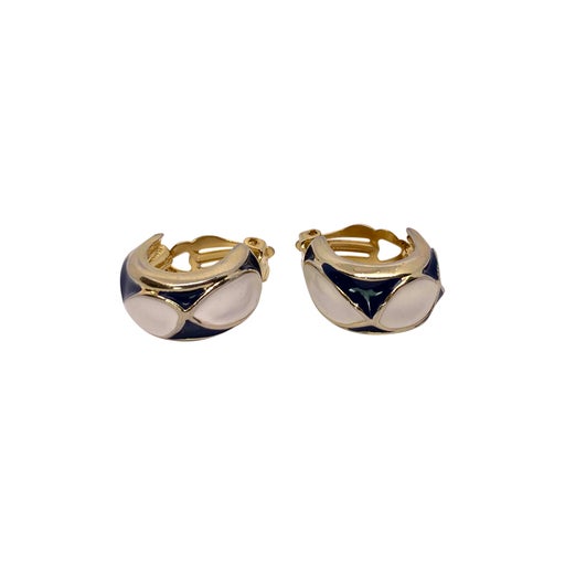 Boucles d’oreilles en métal doré