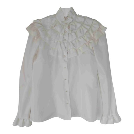 Chemise à volants
