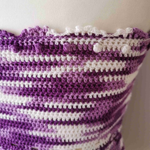 Crochet open back