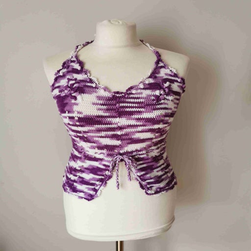 Crochet open back