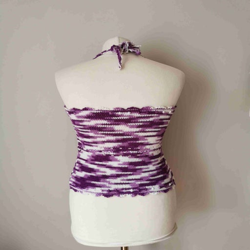 Crochet open back