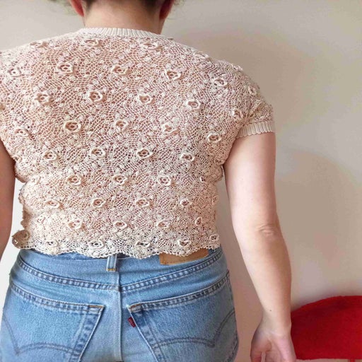Top en crochet