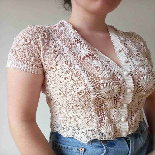 Top en crochet