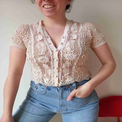 Top en crochet