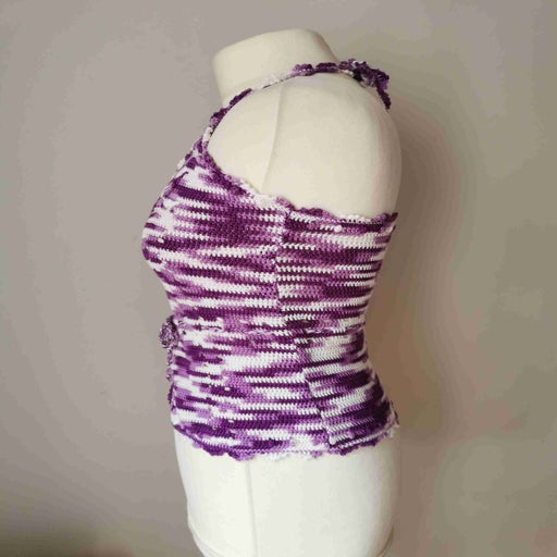 Crochet open back