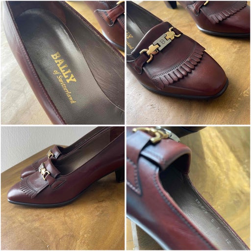 Escarpins en cuir