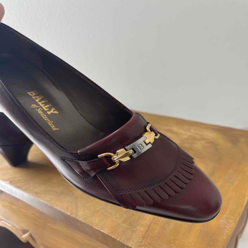 Escarpins en cuir