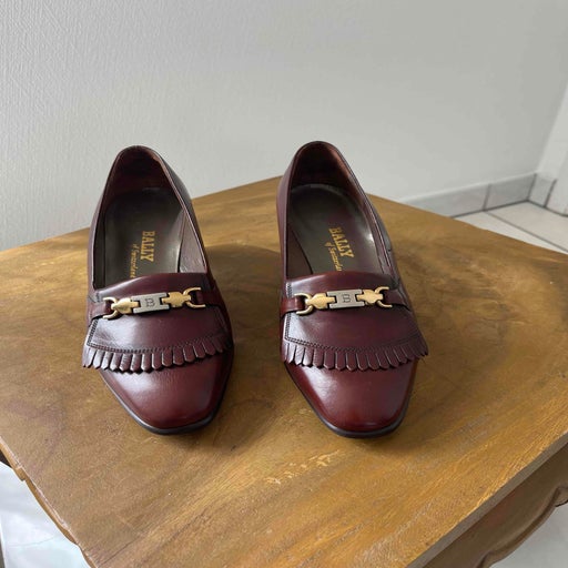 Escarpins en cuir