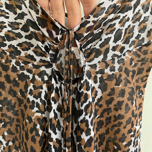 Robe nuisette léopard