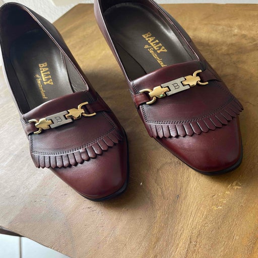 Escarpins en cuir