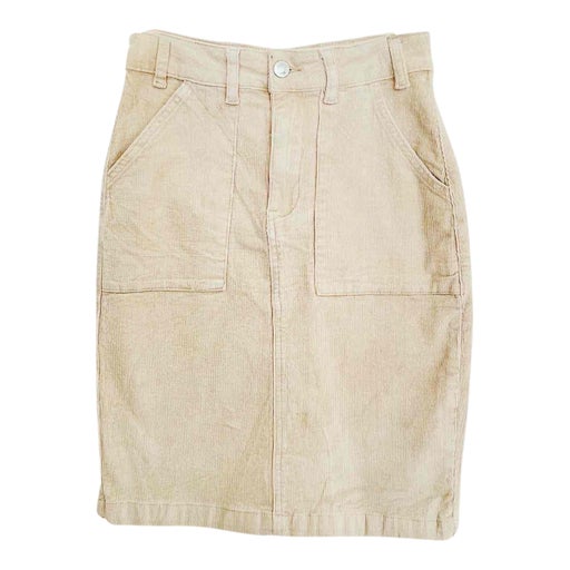 Corduroy skirt