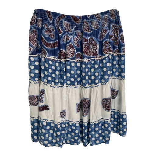 Jupe provençale en coton