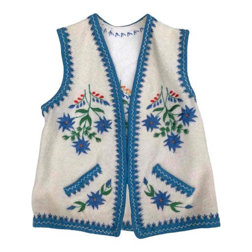 Embroidered vest