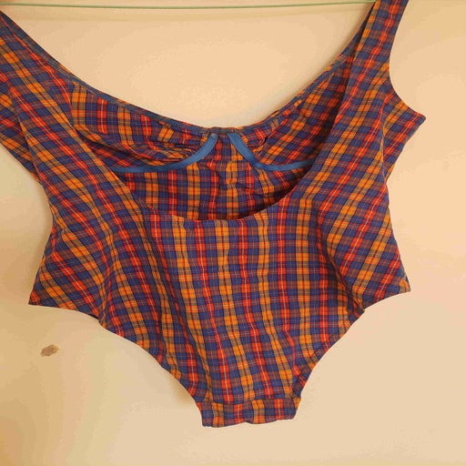 Maillot de bain à carreaux