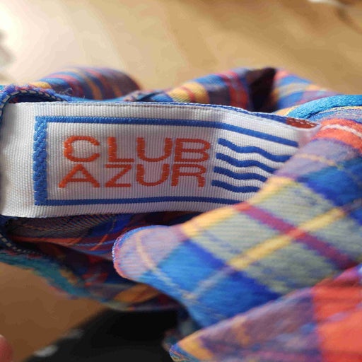 Maillot de bain à carreaux