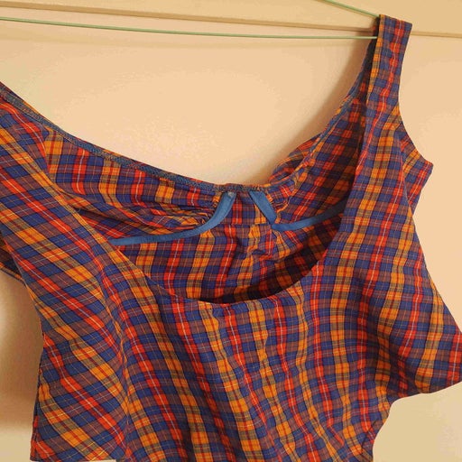 Maillot de bain à carreaux