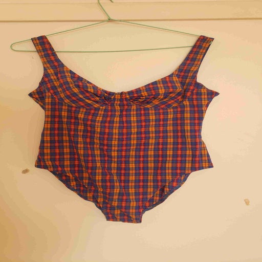 Maillot de bain à carreaux