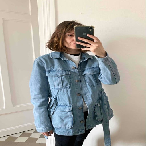 Saharienne en jean